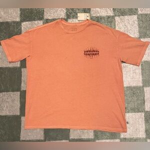 NWT Billabong Orange Shirt Size M/10